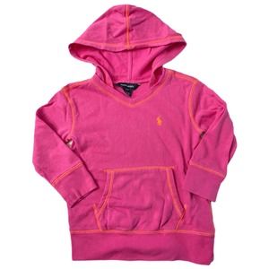 Ralph Lauren 3T Girls Pink Hoodie